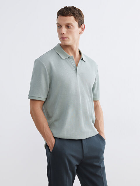 LCW Vision Men's Polo Neck T-Shirt - S67173Z8-J1R