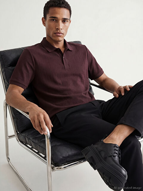 LCW Vision Polo Yaka Erkek Tişört - S67173Z8-HHD