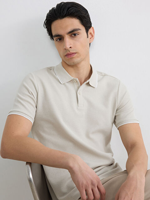 LCW Vision მამაკაცები რუხი მაისურები და ზედები - S67174Z8-G5V