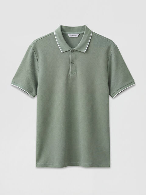 LCW Vision Mann GRÜN T-shirt - S67174Z8-GBN