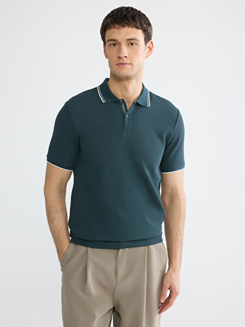 LCW Vision Polo Yaka Erkek Tişört - S67174Z8-HLP