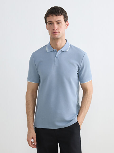 LCW Vision Polo Yaka Erkek Tişört - S67174Z8-UD4