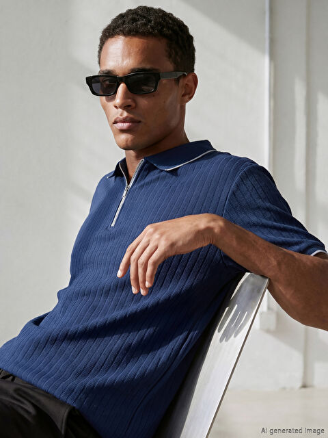 LCW Vision Polo Yaka Erkek Tişört - S67198Z8-JM3