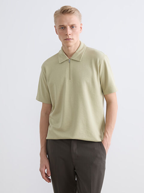 LCW Vision Muškarac ZELENA Majica kratkih rukava - S67210Z8-14L