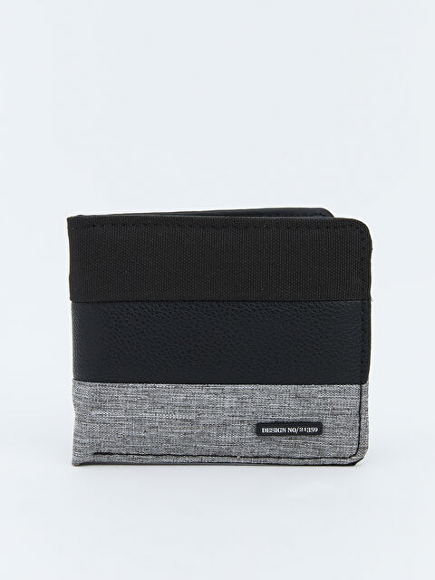 LCW ACCESSORIES Deri Görünümlü Erkek Cüzdan - S67226Z8-HUC