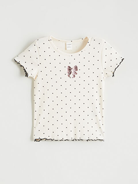 LCW baby SVETLO BEŽ Majica Devojka - S67299Z1-LRA
