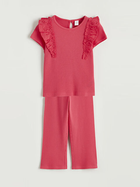 LCW Kids Момиче Цикламено Комплект - S67362Z1-H3R