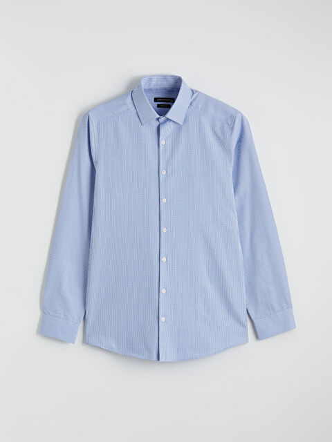 LCWAIKIKI Classic Slim Fit Ekose Erkek Gömlek - S67522Z8-LLC