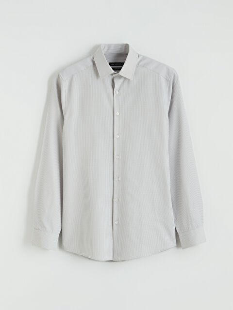 LCWAIKIKI Classic Slim Fit Ekose Erkek Gömlek - S67522Z8-LMK