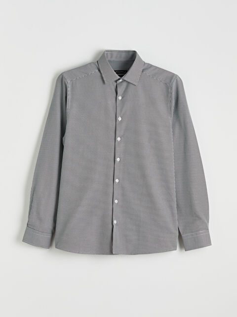 LCWAIKIKI Classic Slim Fit Ekose Erkek Gömlek - S67522Z8-LKX