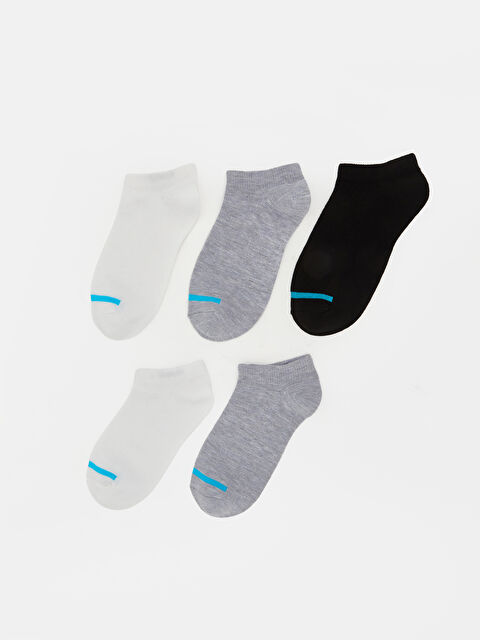 LCW Kids Erkek Çocuk Patik Çorap 5'li - S67534Z4-K00