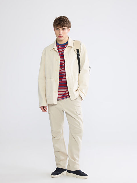 XSIDE Man BEIGE Cargo Trousers - S67587Z8-VKC