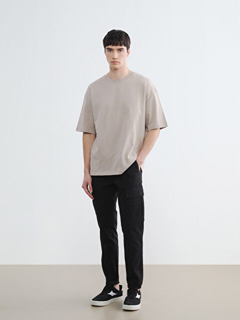 XSIDE Man BLACK Cargo Trousers - S67593Z8-RQL