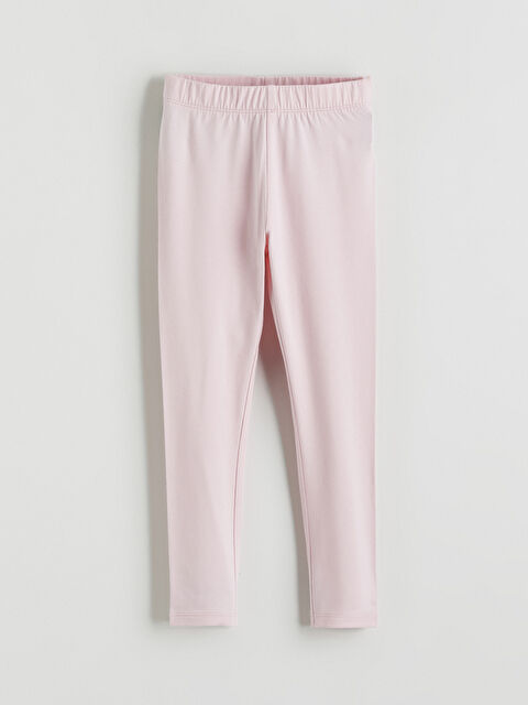 LCW Kids Beli Lastikli Kız Çocuk Tayt - S67607Z1-FVB