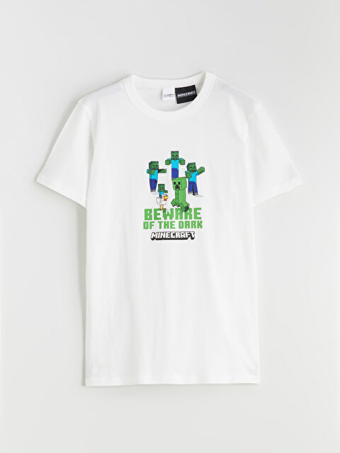 LCW Kids Minecraft-Print Boys' T-Shirt - S67656Z4-R9J
