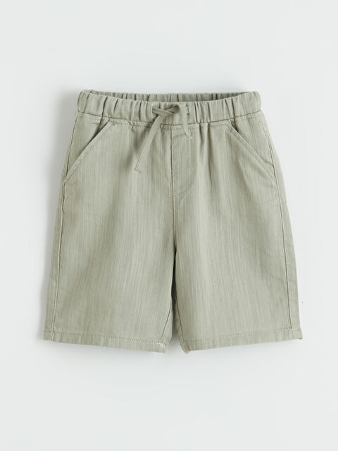 LCW Kids Shorts en gabardine pour garçons - S67699Z1-GGY