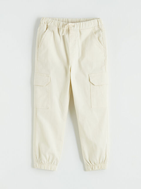 LCW Kids Boy BEIGE Cargo Trousers - S67706Z1-QVK