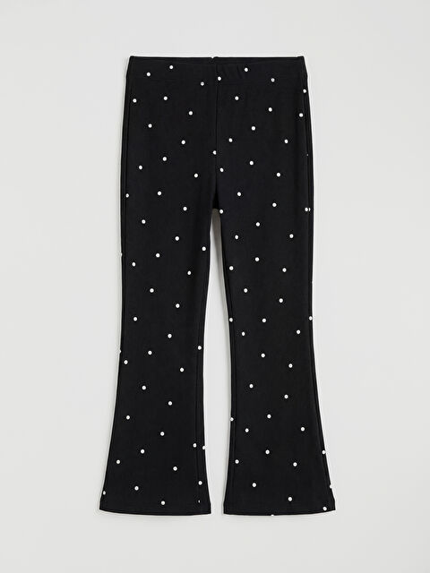 LCW Kids İspanyol Paça Kız Çocuk Tayt - S67716Z1-LQJ