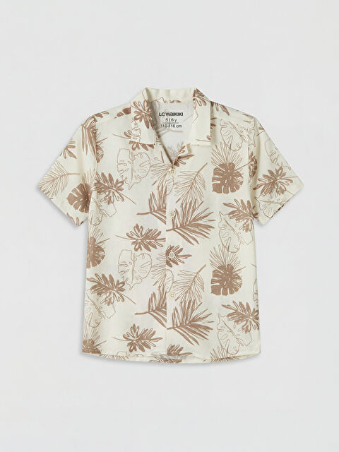 LCW Kids Kısa Kollu Erkek Çocuk Gömlek