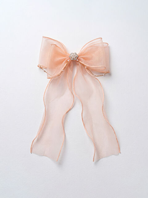 LCW JOY Taş Detaylı Uzun Kurdeleli Fiyonk Toka