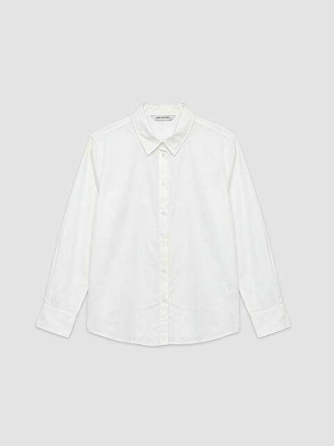 LCW EVERYDAY قميص أبيض امرأة