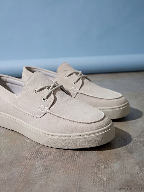 LCW STEPS Bağcıklı Mokasen Burunlu Erkek Klasik Ayakkabı - S67790Z8-CWL