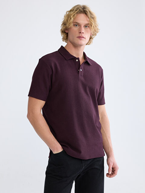 XSIDE Man PLUM T-Shirt - S67799Z8-YHP