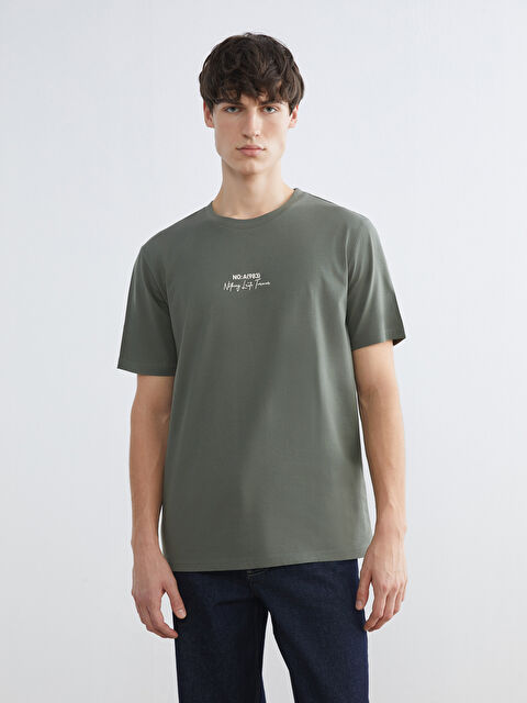 XSIDE Man KHAKI T-Shirt - S67808Z8-YRN