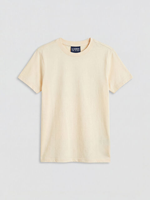 LCW Kids Kız Çocuk Bisiklet Yaka Tişört - S67861Z4-ZS3