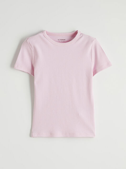 LCW Kids Kız Çocuk Kaşkorse Tişört - S67862Z4-QXD