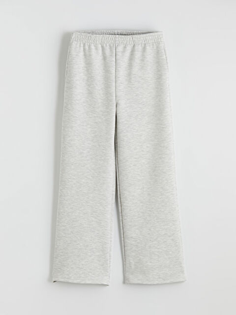 LCW Kids Geniş Paça Kız Çocuk Soft Touch Eşofman Altı - S67873Z4-CT3