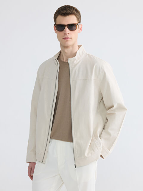 LCWAIKIKI Classic Standart Kalıp Dik Yaka Erkek Mont