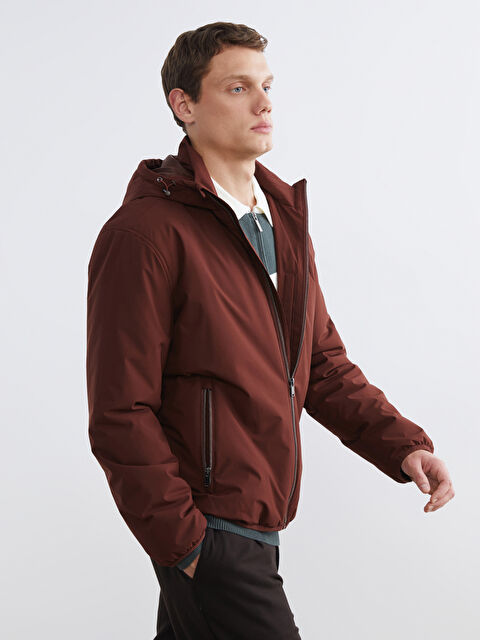 LCW Vision Standart Kalıp Kapüşonlu Erkek Mont - S67882Z8-E4L