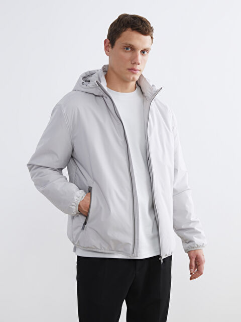 LCW Vision Standart Kalıp Kapüşonlu Erkek Mont - S67882Z8-S0L