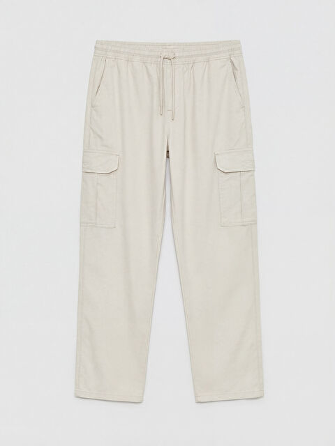 XSIDE Rahat Kalıp Poplin Erkek Kargo Pantolon