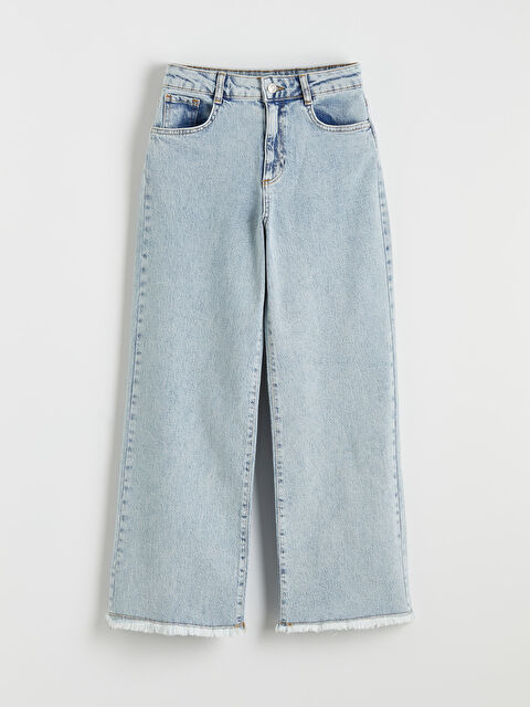 LCW Kids Wideleg Kız Çocuk Jean Pantolon - S67967Z4-V2T