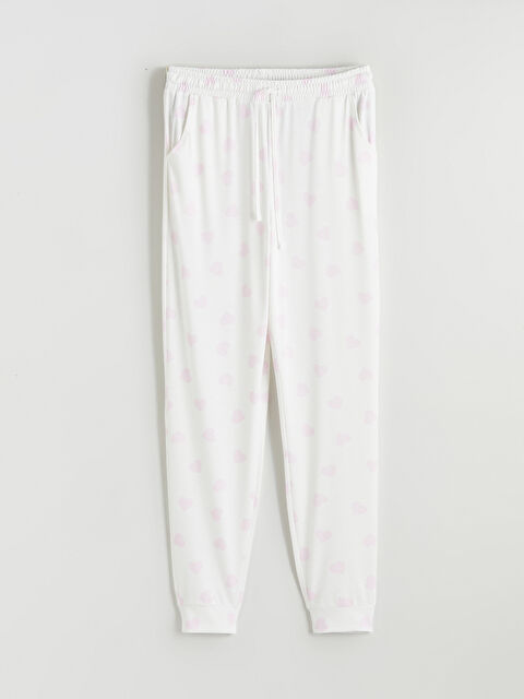 LCW DREAM Kalp Baskılı Kadın Jogger Pijama Altı - S67977Z8-LT4