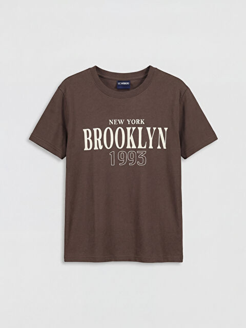 LCW Kids Boy BROWN T-Shirt - S68060Z4-Z7U