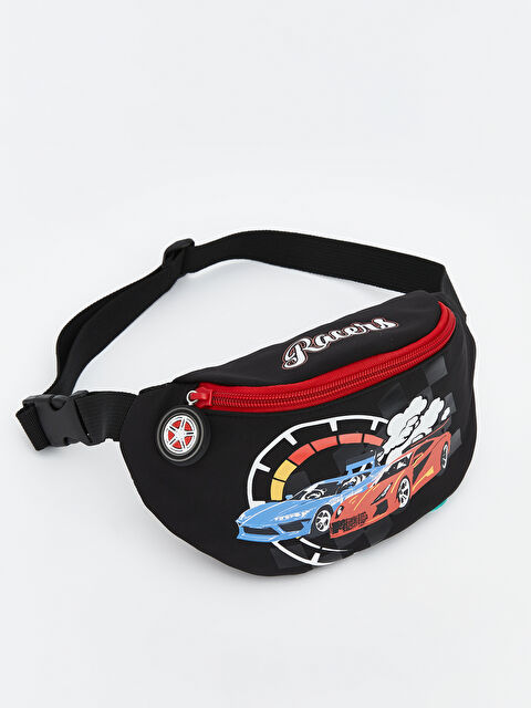 LCW ACCESSORIES حقيبة خصر مطبوعة للأولاد بنمط سيارة - S68148Z1-CVL