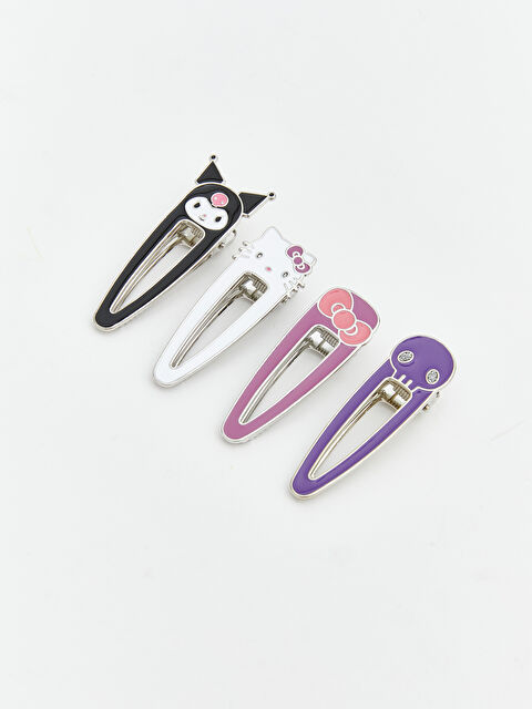 LCW ACCESSORIES Kuromi Baskılı Kız Çocuk Toka 4'lü - S68242Z4-M0T