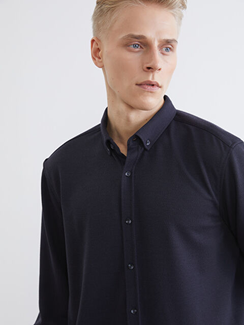 LCW Vision Man NAVY Shirt - S68250Z8-RFH
