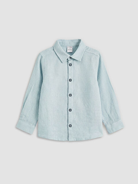 LCW baby قميص أولاد بقصة عادية - S68321Z1-G5Z