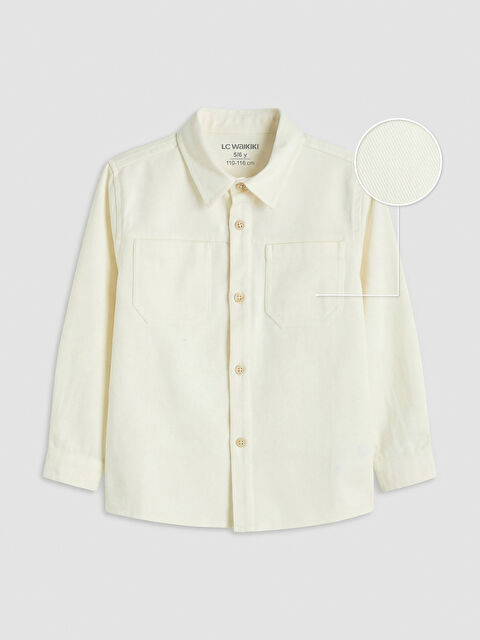 LCW Kids قميص تويل للأولاد