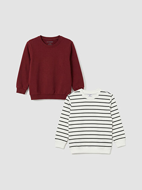 LCW HOME Boy ECRU Sweatshirt - S68366Z1-LRA