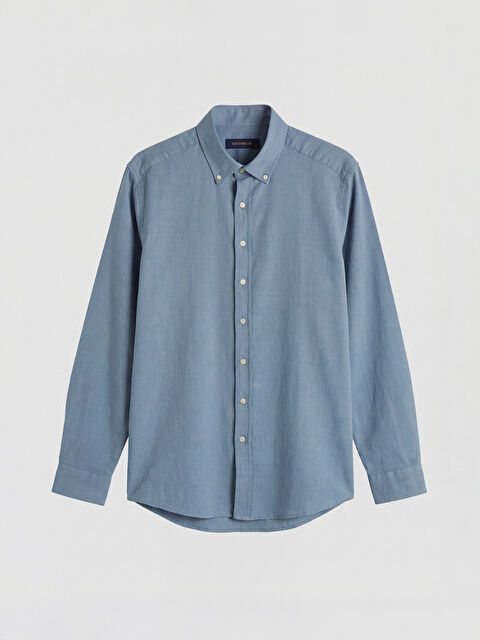 SOUTHBLUE Regular Fit Armürlü Erkek Gömlek - S68389Z8-EX2