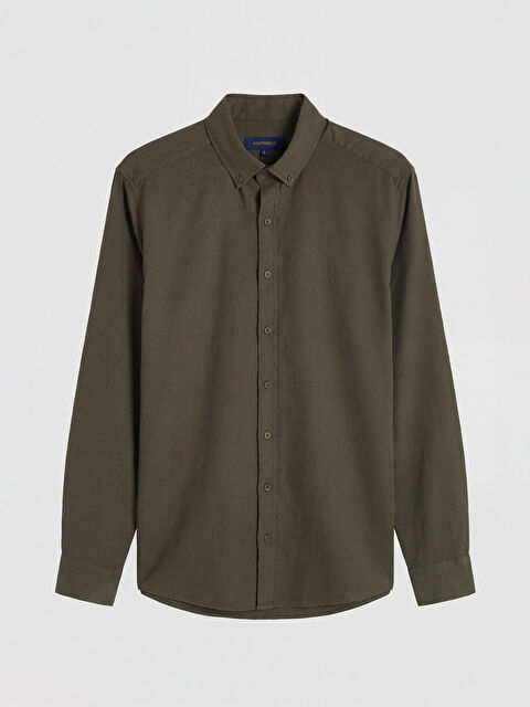 SOUTHBLUE Regular Fit Armürlü Erkek Gömlek