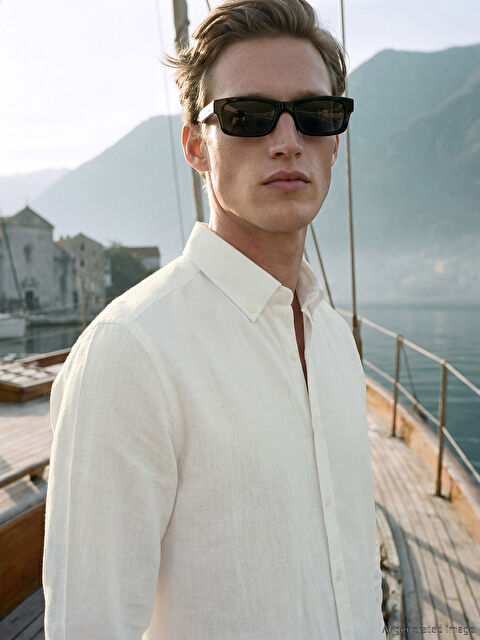 SOUTHBLUE Regular Fit Armürlü Erkek Gömlek - S68389Z8-R9J