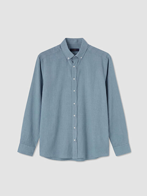 SOUTHBLUE Regular Fit Armürlü Erkek Gömlek