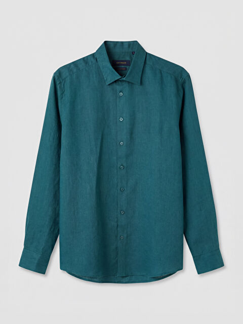 SOUTHBLUE Regular Fit %100 Keten Erkek Gömlek