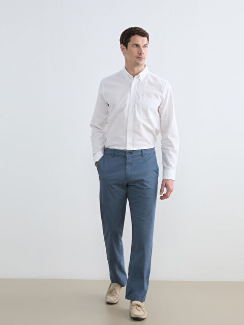 LCWAIKIKI Classic Standard Fit Gabardine Men's Chino Trousers - S68397Z8-1KL